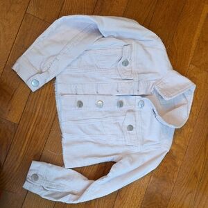 Kids Light Blue Corduroy Jean Jacket